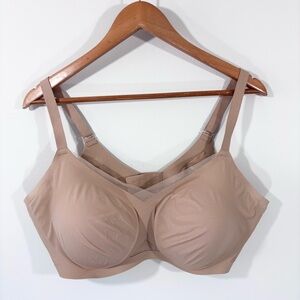 Honeylove beige bra size 2X